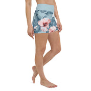 Yoga Shorts Summer Hibiscus 2255977_9079