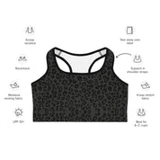 Zen Yoga & Sports Bra - Dark Velvet Wild 2476232_9104