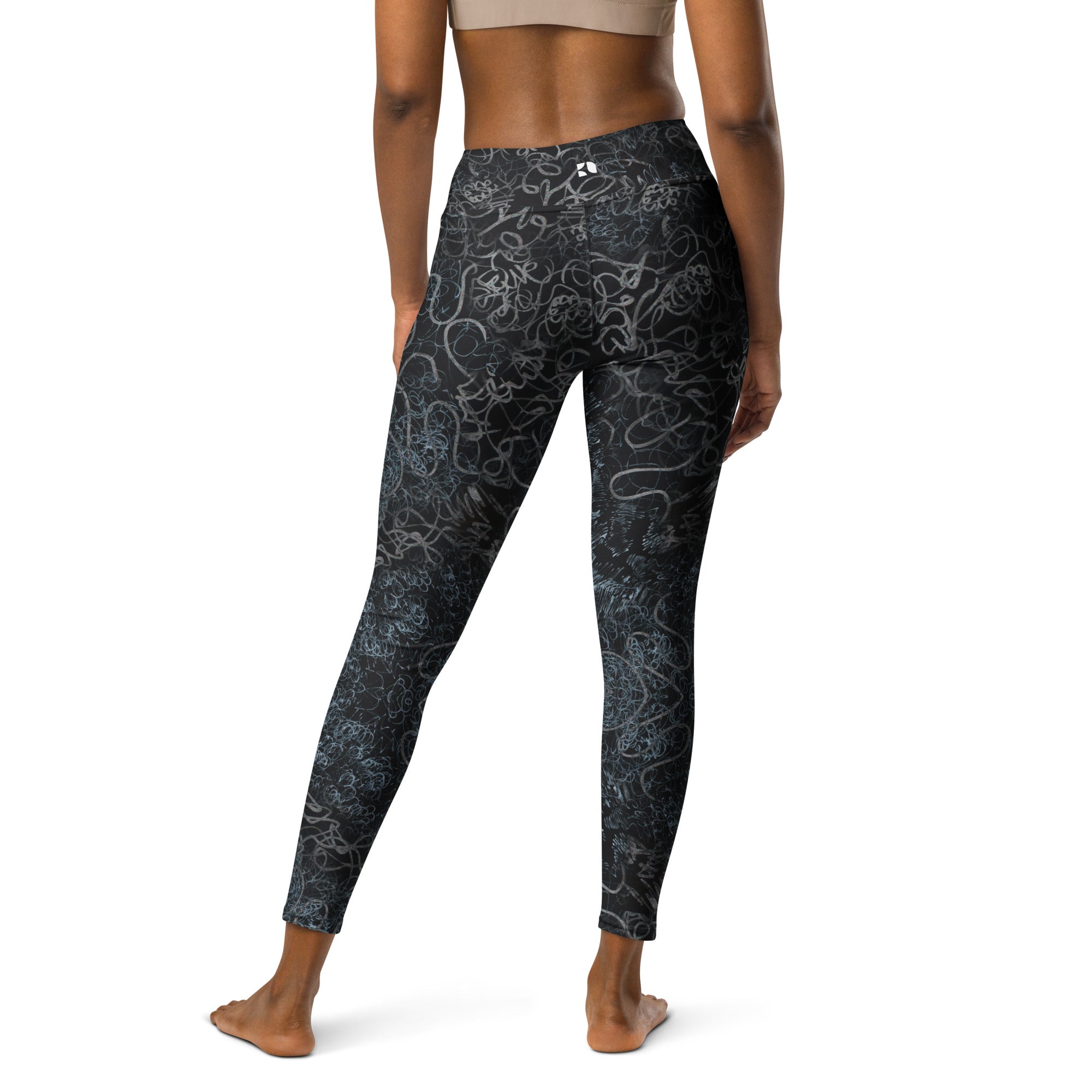 Seriously Soft Floral Ultra High-Rise Flare Leggings***